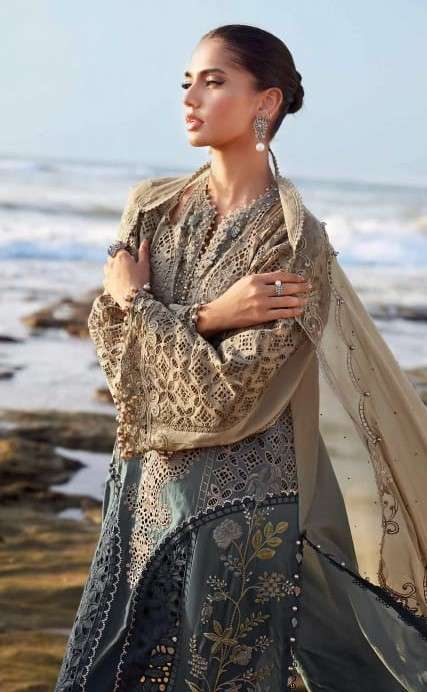 Maria B Premium Embroidered 25-2 DEEPSY SUITS